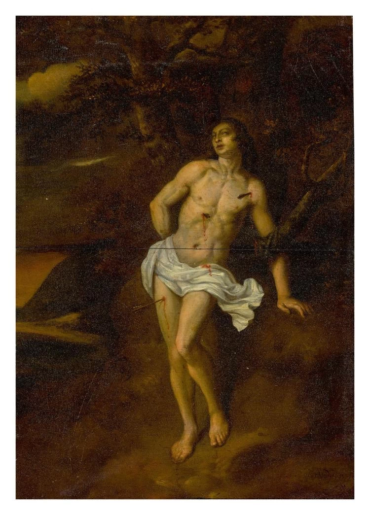 Il martirio di s. Sebastiano - attribuito